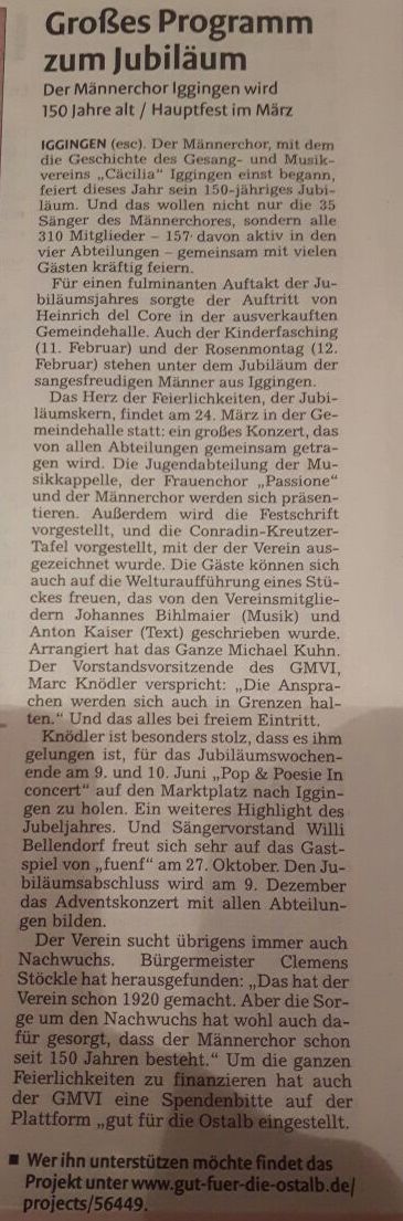 Remszeitung Beitrag vom 2.2.2018